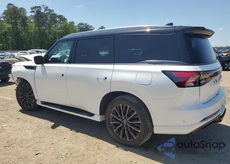 2025 Infiniti Qx80 Autograph from USA, damaged, VIN JN8AZ3CCXS9601470